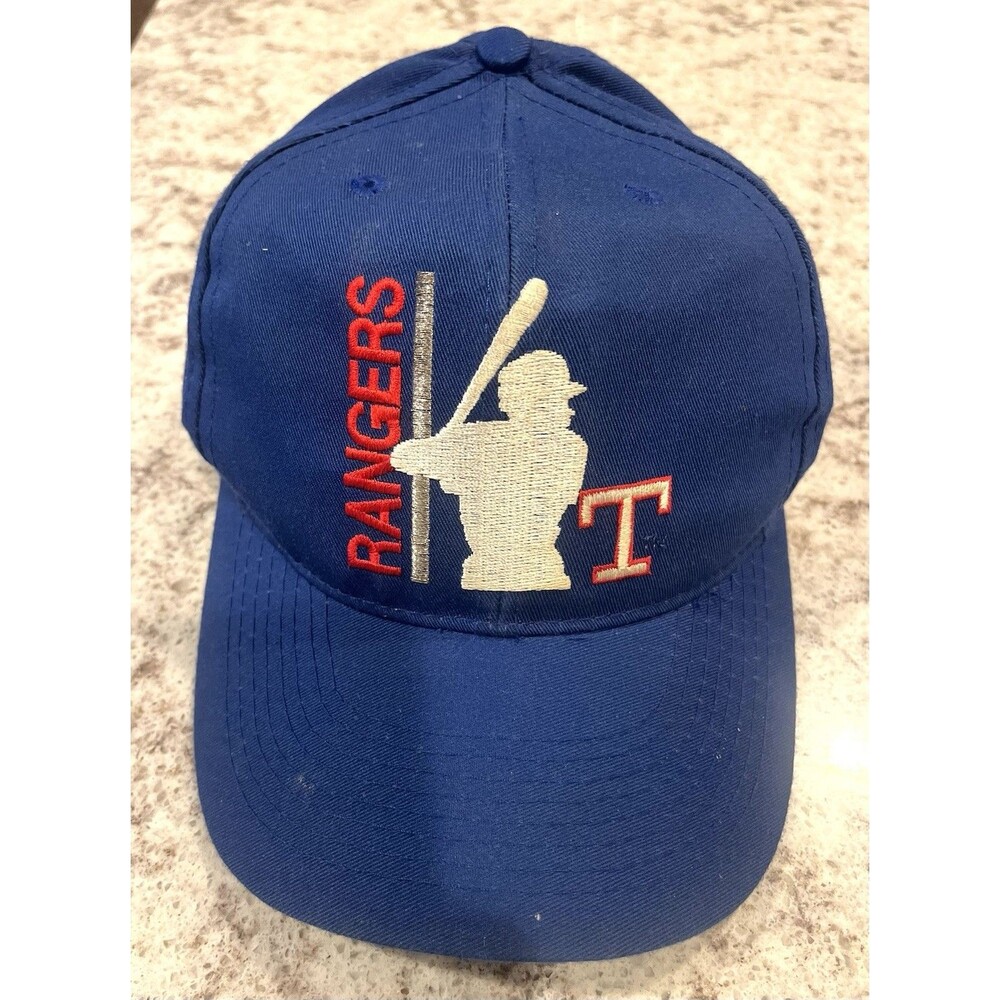 Vintage 1990s Texas Rangers Blue Baseball Hat, Rare